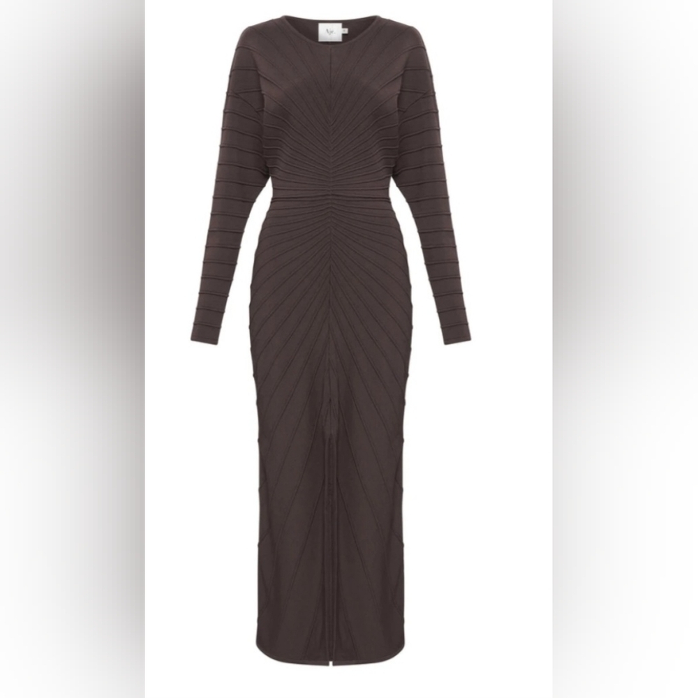 Aje Modernist Cocoon Knit Dress